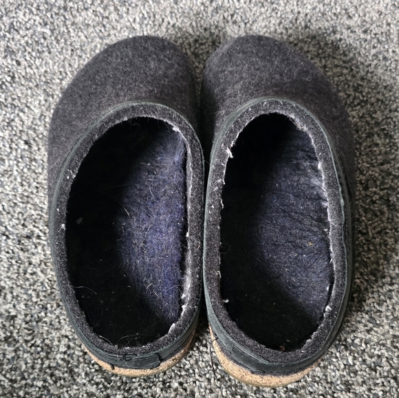 HAFLINGER Women's GZL Leather Trim Grizzly Womens Size 5 (36) - Picture 3 of 10